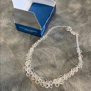 Avon Multi Circle Frontal Necklace NEW